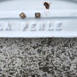 Portemanteau ancien en fonte émaillée