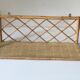 Vintage rattan shelf design 60 years