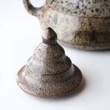 Ceramic teapot by Alain Bresson, 60s