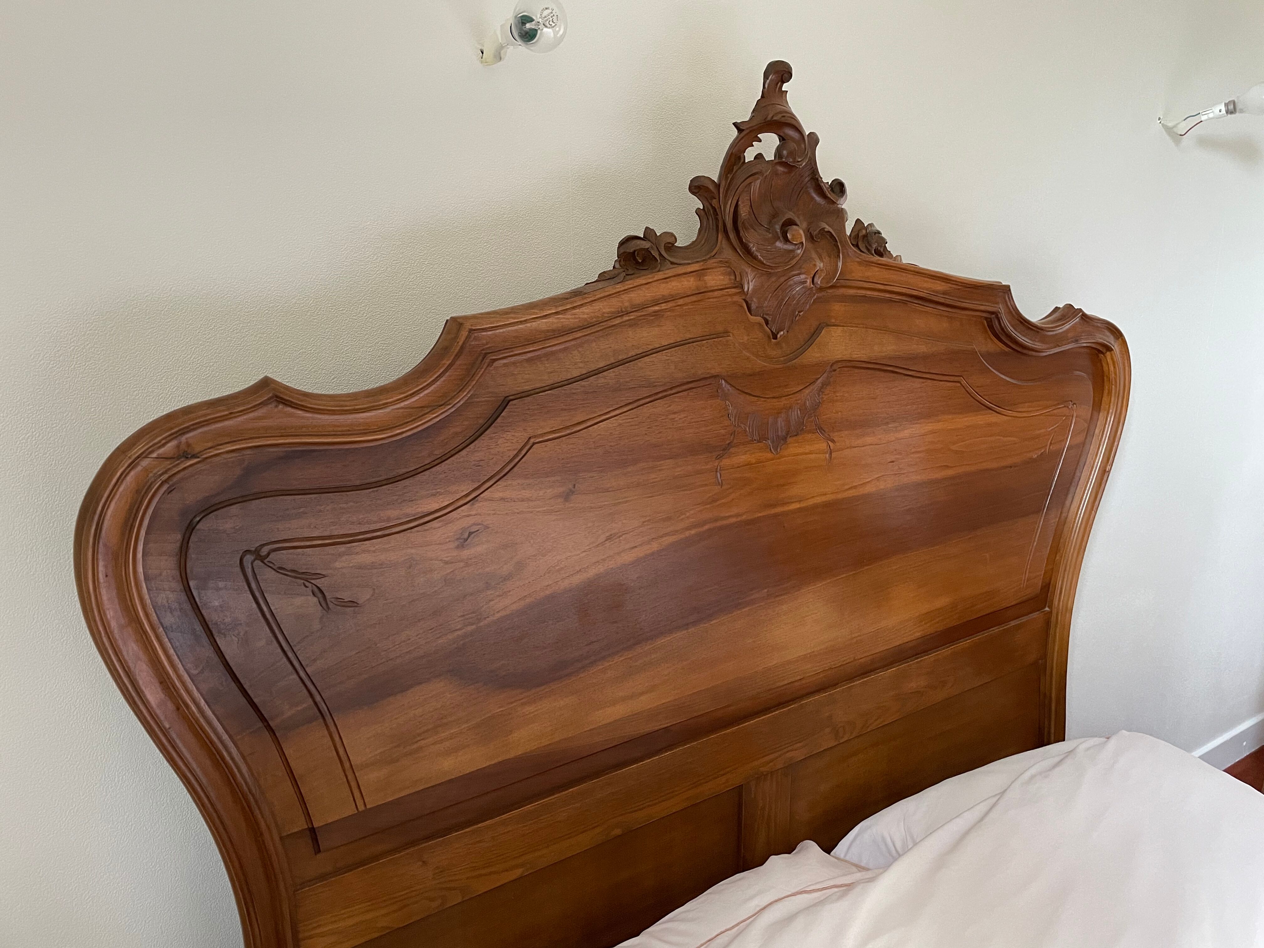 Bed Louis XV Rocaille