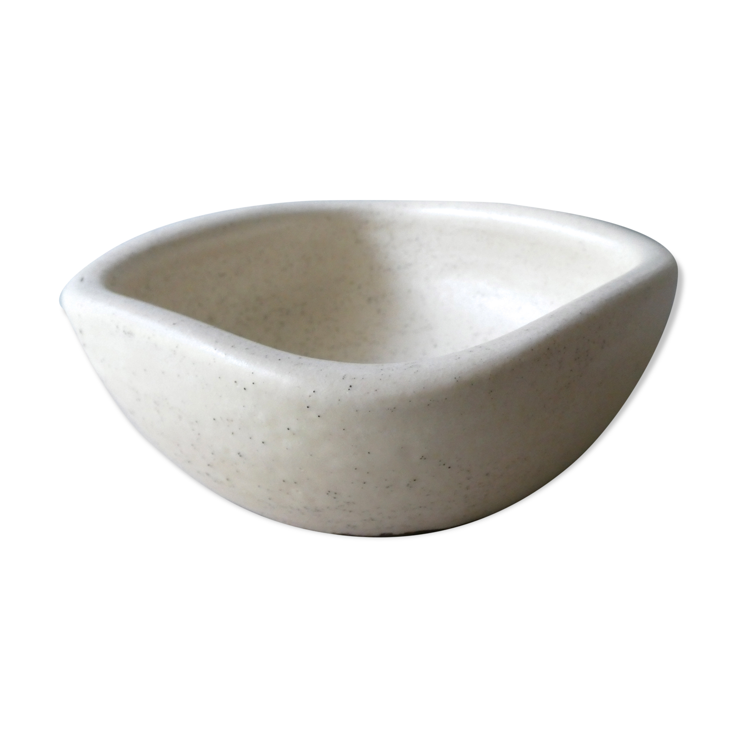 Empty pocket in ceramic free-form, signed Keramos, 50 years