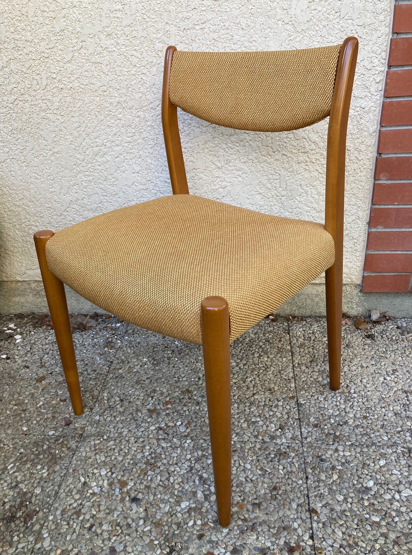 Set of 6 vintage Scandinavian chairs