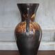Large stoneware vase from Puisaye, vintage vase, vase with handles, interior decoration