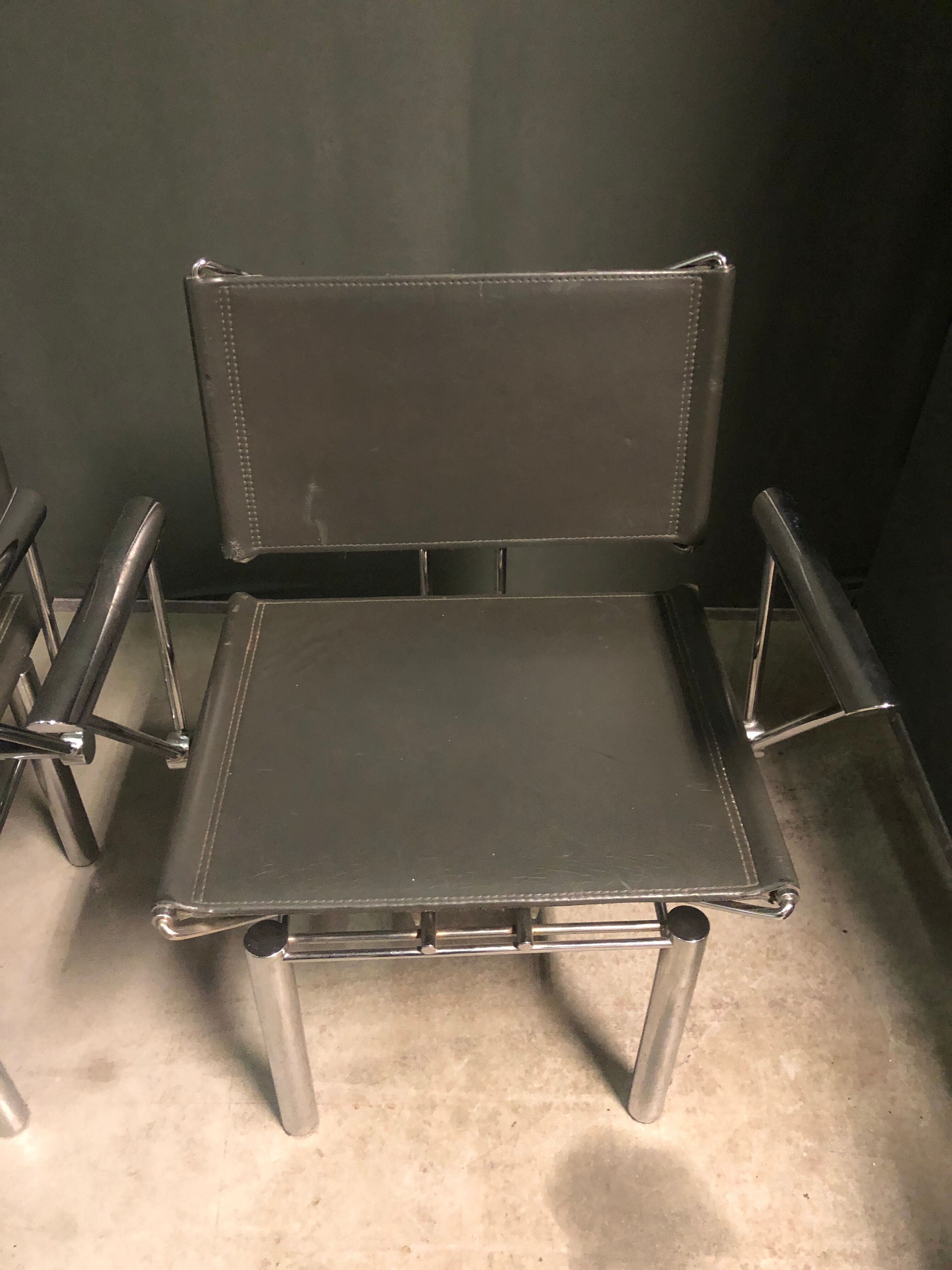 Set of 2 Series 8600 Chairs by Hans Ulrich Bitsch for Kusch+Co, 1980s,