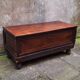 Coffre de mariage cassone en bois