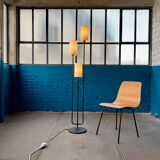 Lampadaire à trois lumières Lunel circa 1950