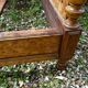 Louis Philippe wood briar bed, Restoration, 19th century