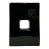 Ceramic geometric vase 1980