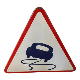 Slippery road patch from 1951