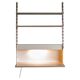 Pilastro Wall Secretary with Integrated Light - Dutch Mid-Century Modern