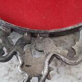 Vintage metal wall mirror 11x22cm