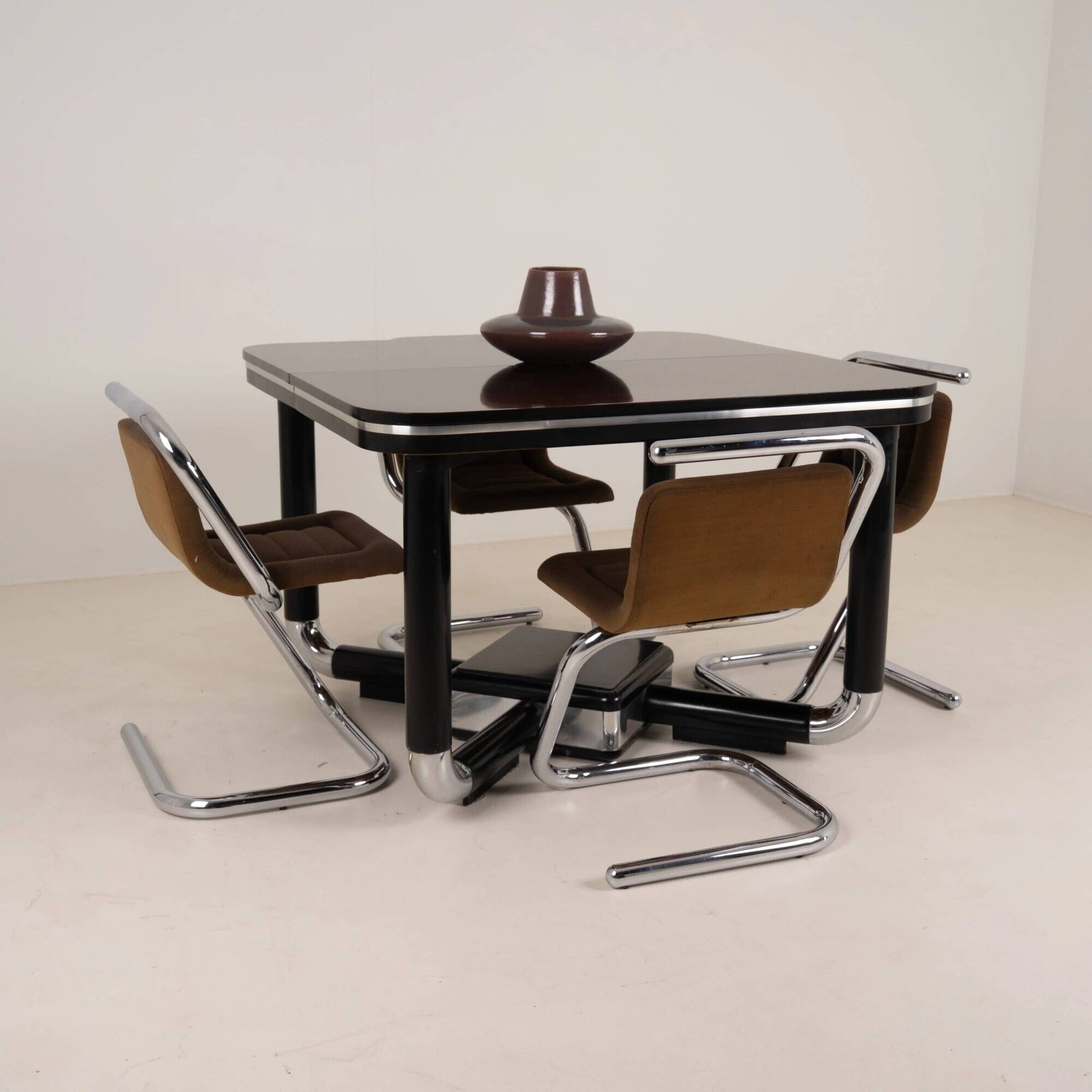 1980s ROBUST WOODEN TABLE