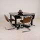 1980s ROBUST WOODEN TABLE