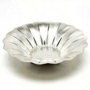 Art Deco platter, silver-plated brass, WMF Ikora, Germany, 1930s