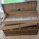 Antique travel trunk