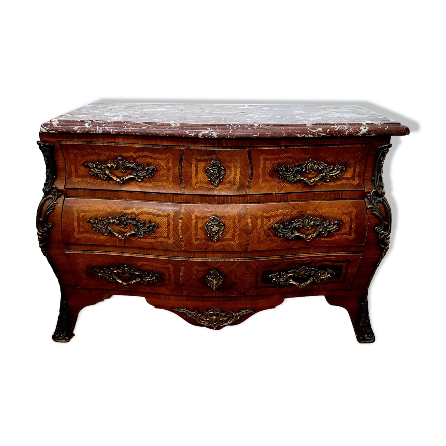 Commode galbée louis XV