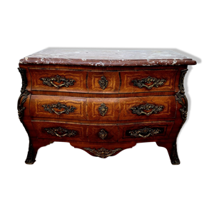 commode galbée louis