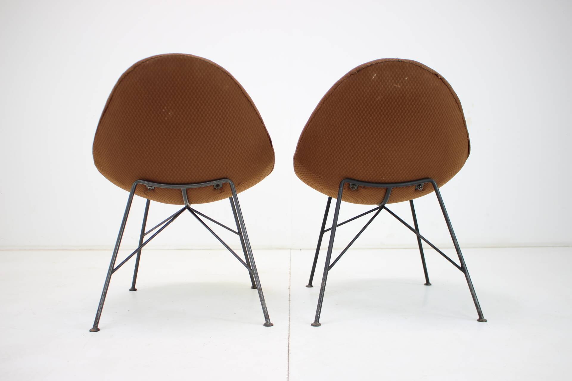 Chaise Shell des années 1970, Set de 2