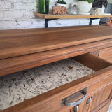 Antique Art Deco buffet in solid oak