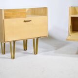 Tables de chevet, années 50-60