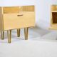 Bedside tables, 1950s-60s