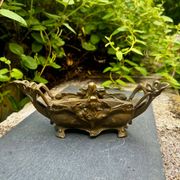 Brass planter Art Nouveau Jugendstil
