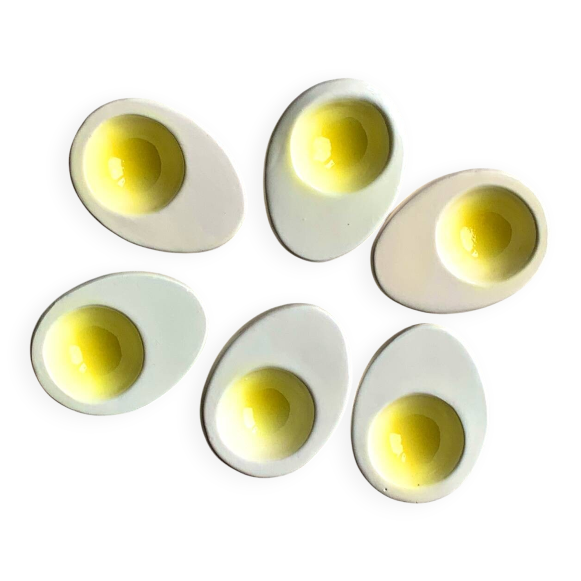 Italian ceramic egg cups 1950