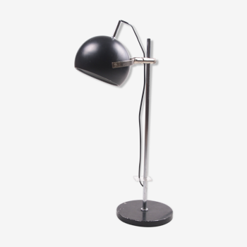 Lampe de bureau réglable en métal noir du Danemark