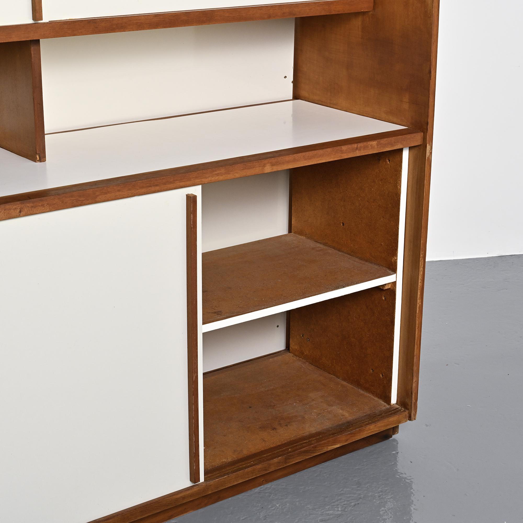 Serving buffet, Le Corbusier, Pierre Guariche, Firminy, around 1965