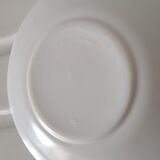 Trio of mismatched white cups