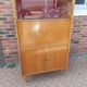 Old furniture secretary scandinavian showcase vintage wood