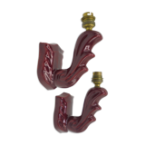 Pair of art deco sconces