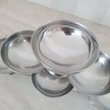 6 Remy Letang 18/10 stainless steel bowls