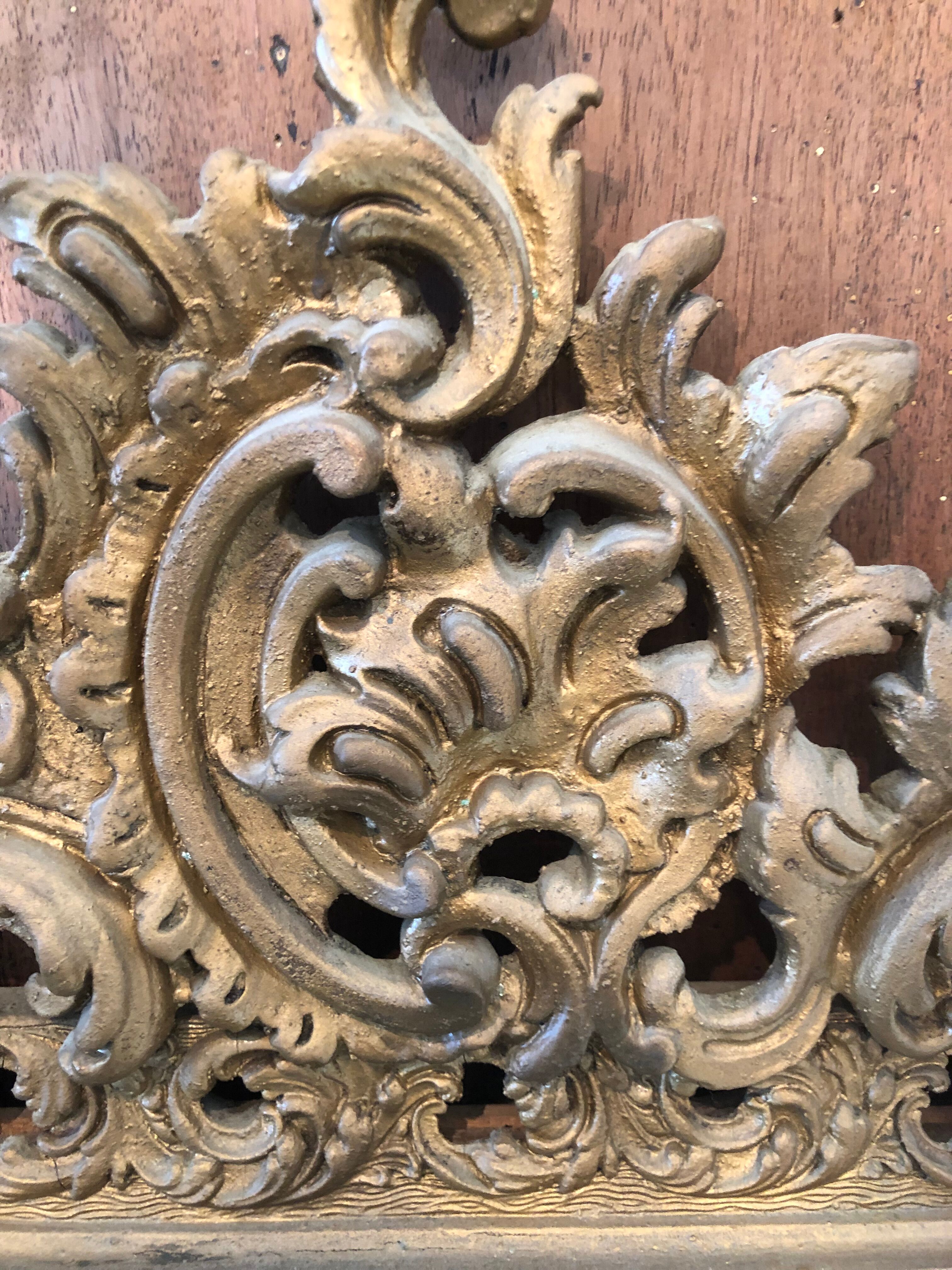 Golden mirror - 150x70