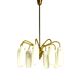 Lampe à Suspension en Laiton des Années 1960 provenant d'Autriche