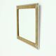 Large Decorative Gold Plated Mirror by Deknudt Belgium 1980s