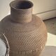 Basket jar in traditional Indonesian wickerwork H48 D40