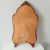 Vintage rocaille mirror in gilded wood