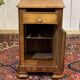 Louis Philippe bedside table from the 19th century in cherry wood.
