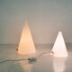 Set of two milk glass lights by Wofi Leuchten, Germany