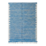 Blue Zanafi Moroccan rug 200x300 cm