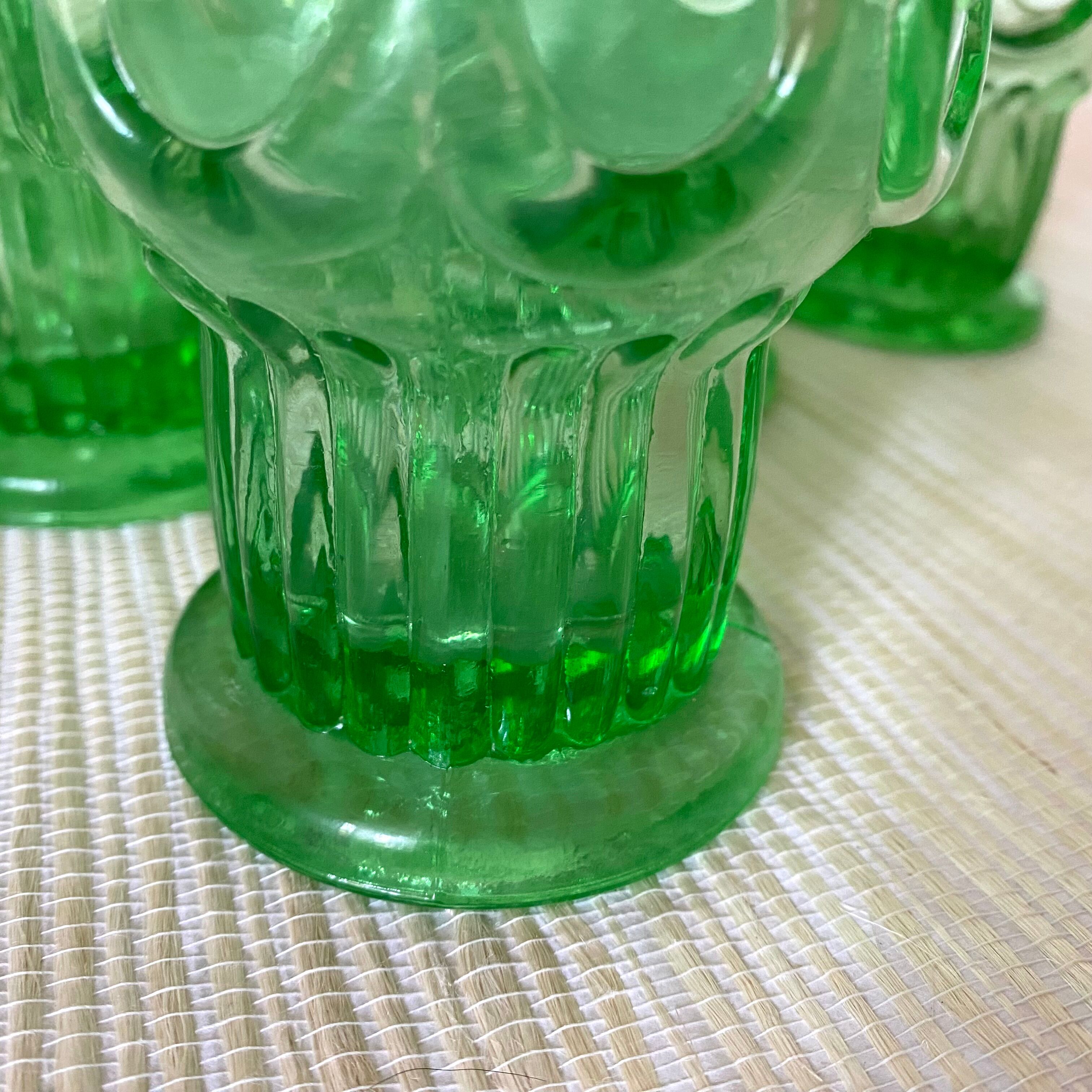 Baroque style water glasses