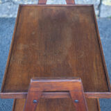 Vintage wooden serving trolley