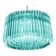 Mid-Century Modern Italian Light Blue Triedro "Concava" Chandelier