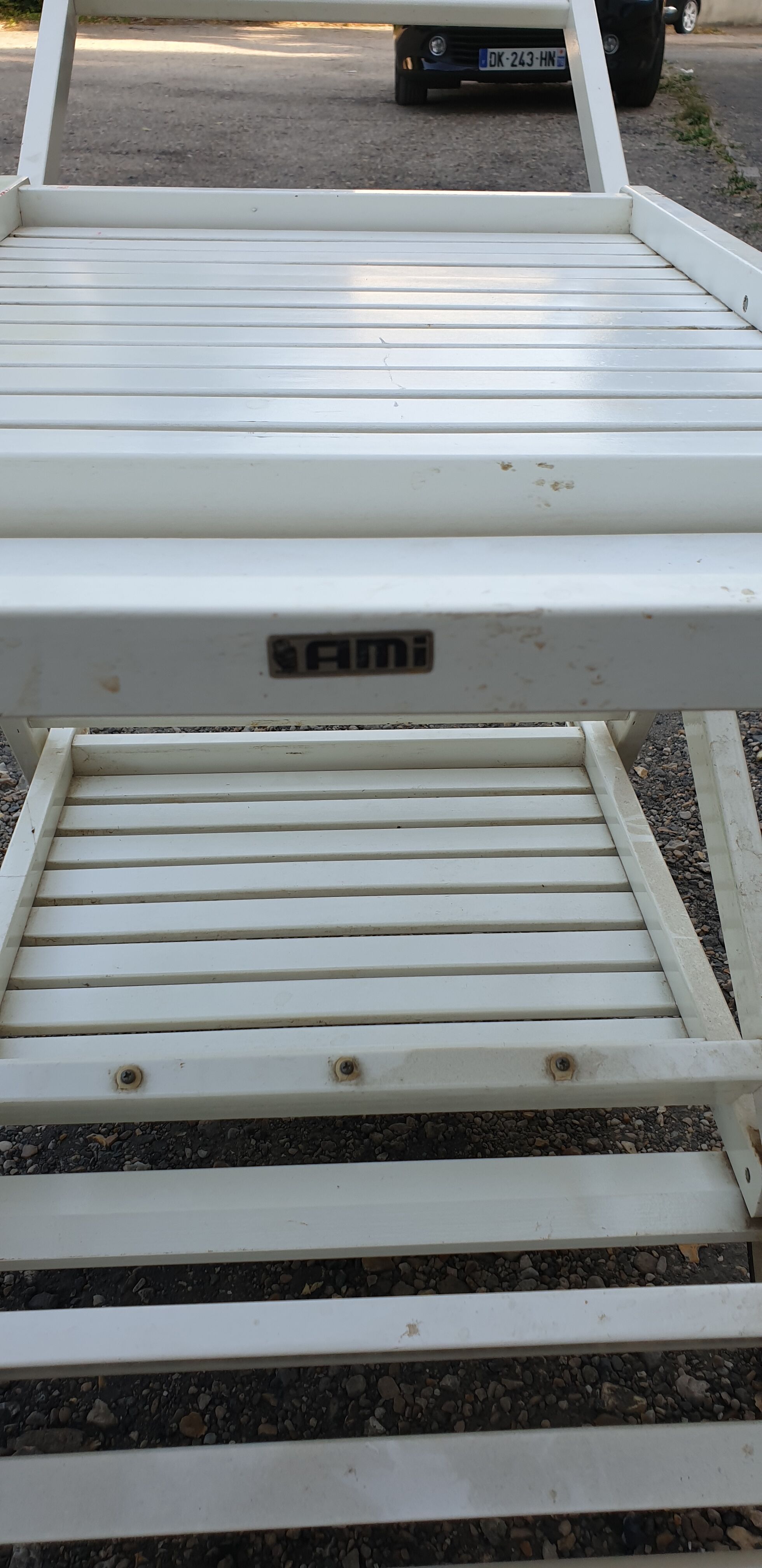 Vintage outdoor bar trolley