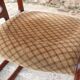 Pair of sleigh chairs by baumann, france circa 1960
