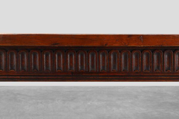 Table de salle à manger en chêne de style provençal français du XIXe siècle