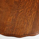 Antique oak side table 1890