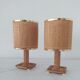 Pair of bedside lamps