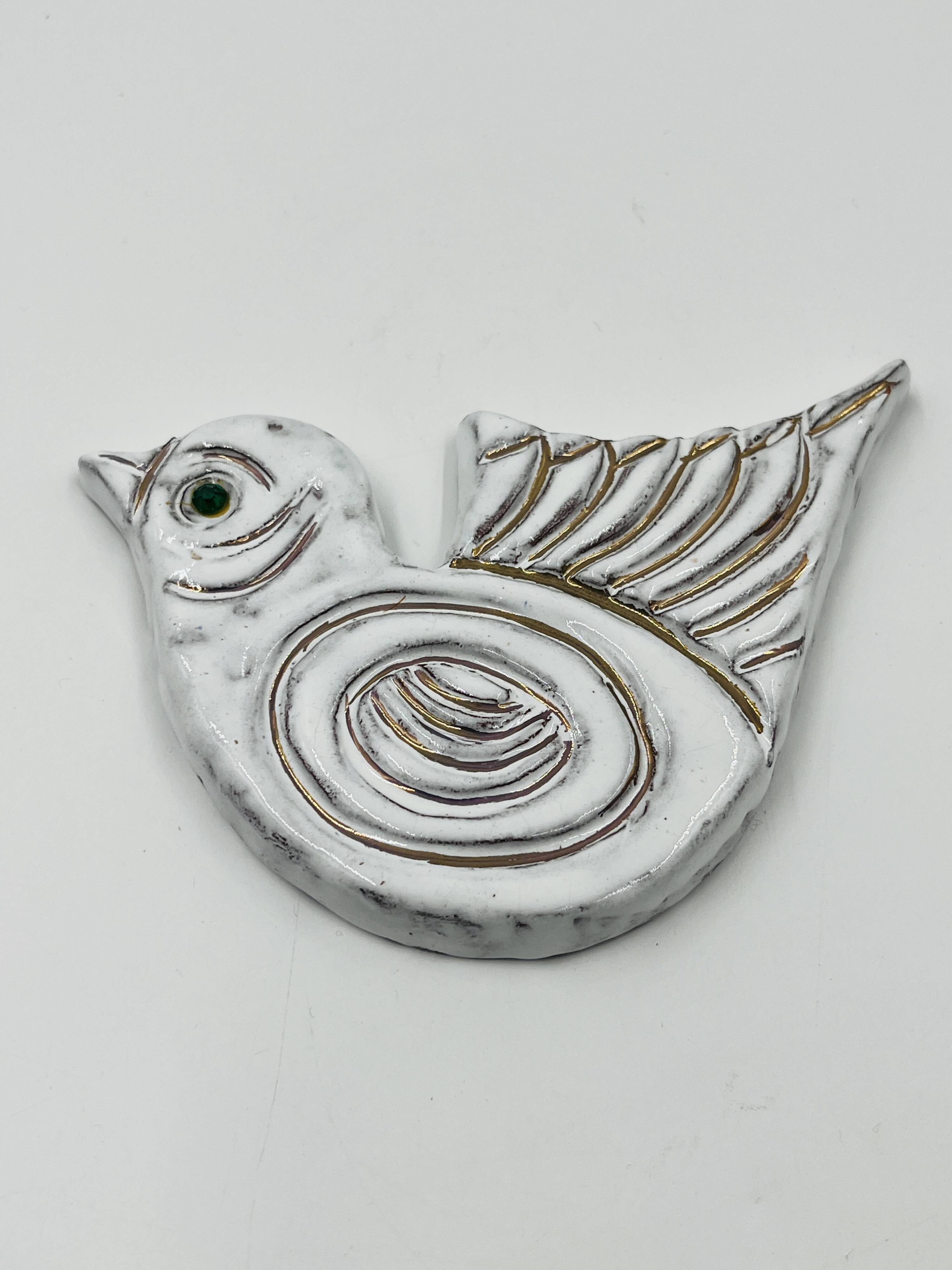 Oiseau céramique Monique Detry - Moderniste
